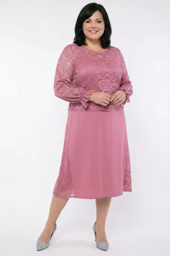 kopija iš Violetinė šifoninė suknelė su diržu