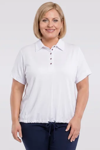 Raudona palaidinė su juostele