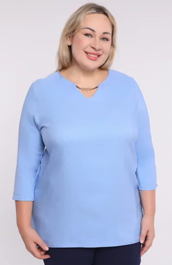 kopija iš kopija iš kopija iš kopija iš Bluzka sweterkowa duże cętki