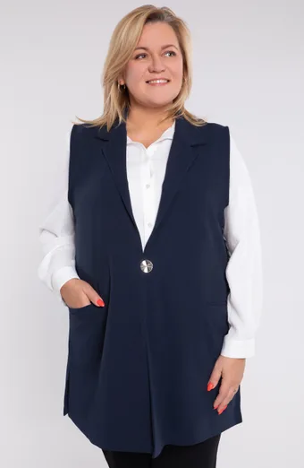 Reljefinė džinsinė liemenė