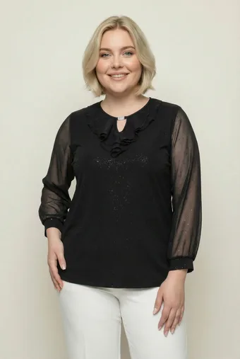 Juoda brokato palaidinė